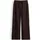 Opus Mileni Resort Wide Leg Hosen Dunkelbraun 38