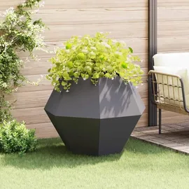 vidaXL Pflanzkübel 100 x 100 x 80 cm Schwarz