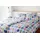 ELEGANTE Solid Stripe greige 135 x 200 cm + 80 x 80 cm
