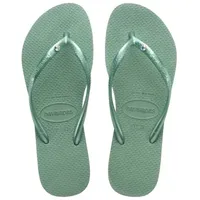 Havaianas Slim Crystal SW II Grün Gr 41/42 Damen