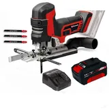 Einhell Akku-Pendelhubstichsäge Professional Stichsäge TP-JST 18/135 Li BL 18V Akku 4.0 Ah r