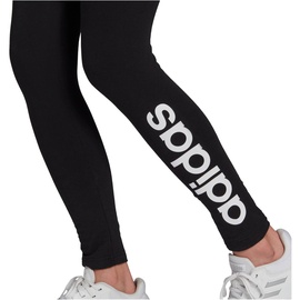 Adidas Essentials HIGH-WAISTED LOGO LEGGINGS Black / White L