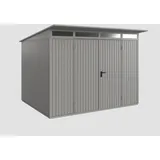 EcoStar Gerätehaus Trend-P Typ 3 graualuminium 312,7 x 283,4 x 232,3 cm