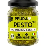 PPURA Pesto Basilikum Limette und Cashews bio