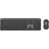 Logitech MK950 Signature Slim Combo Graphite, Logi Bolt, USB/Bluetooth, DE (920-012483)