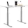 TOPSTAR Schreibtisch E-Table weiß / grau