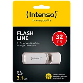 Intenso Flash Line 32 GB weiß USB 3.2