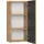 WELLTIME Hängeschrank WELLTIME, braun (wotaneiche), B:30cm H:64cm T:20cm, Holzwerkstoff, Schränke, Hängeschrank, Welltime, Breite 30 cm, reversibel, 1-türig