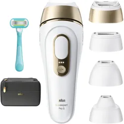 Braun Silk·expert Pro 5 IPL Haarentfernungssystem Professionelle Dauerhafte Haarentfernung für Zuhause