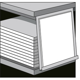 Kerkmann Print-Prospektschrank, 15 x A4,