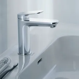 Duravit MinusFlow Wave Einhandmischer Chrom