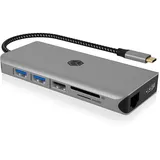 Icy Box IB-DK4061-CPD 12 zu 1 USB Type-C® Notebook Dockingstation