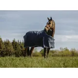 Ekkia Riding World Outdoordecke Weidedecke ECO 600D marineblau 0g Regendecke, Deckengröße Ekkia:5'3/115cm - Blau