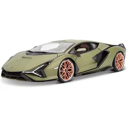 Bburago 18-11046 -  Modellauto - Lamborghini Sian FKP 37 (electric gold,  Maßstab 1:18)