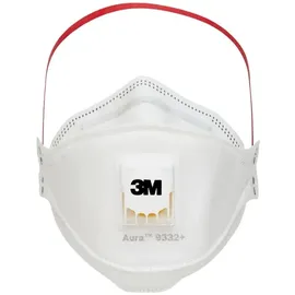 3M Aura Maske für Dämmstoffe und Hartholz 9332+