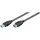 goobay USB-A auf USB-A 1,8 m Schwarz