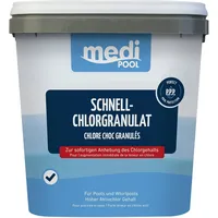 mediPool Schnell-Chlor Granulat Weiß 5 kg