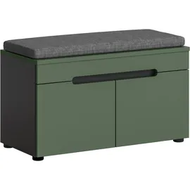 Home Affaire Sitzbank 80 x 45 x 37 cm basalt grau / basalt grau