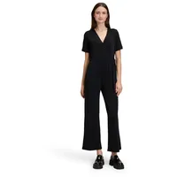 Cartoon Damen Jumpsuit mit Bindegürtel 34, Schwarz - 34W