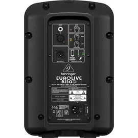 Behringer Eurolive B110D Aktives 300-Watt-2-Wege-10-Zoll-PA-Lautsprechersystem mit Wireless-Option
