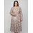 Inspirationen Etuikleid Druck-Kleid Weiß 48