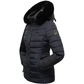 Navahoo Steppjacke "Milianaa", Damen, Gr. S (36), blau, Oberstoff: 100% Polyester. Futter: 100% Polyester. Wattierung: 100% Polyester. Ärmelfutter: 100% Polyester.