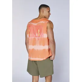 Chiemsee Tank Top mit Rollkante, Größe M in Orange 16-1442 Melon