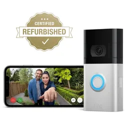 RING Video Doorbell 4 Satin Nickel