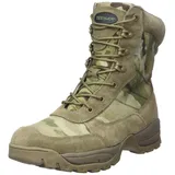 Mil-Tec Tactical Boot mit YKK® Zipper • Militärstiefel Herren • Als Outdoor Boot, Arbeitsstiefel, Wanderstiefel, Einsatzstiefel • Atmungsaktiv & angenehmer • MultiCam, Größe: EU 47 - 47 EU