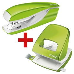 Leitz Tacker-Locher-Büroset »5502 & 5008 NeXXt WOW« grün