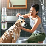 BYPET Hunde Katzen Trocken Shampoo Pflegeshampoo Hundeshampoo Katzenshampoo