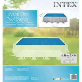 Intex Solarplane blau 4,88 m x 2,44 m