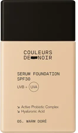 Couleurs De Noir Serum Make-up SPF30 05 Warm Gold 30ml