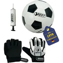 Best Sporting Set Fußball Torwarthandschuhe + Pumpe