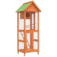 VidaXL Voliere Braun 60x58,5x160 cm Massivholz Kiefer