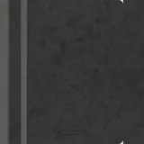 Brunnen Notizbuch DIN A5 kariert, schwarz Softcover 192 Seiten, 1 St.