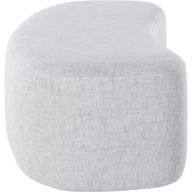 LeGer Home by Lena Gercke Polsterhocker Dilara Polyester 143 x 45 x 68 cm Grau/Silber