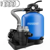 monzana Sandfilteranlage Blau 30 l