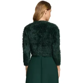 Vera Mont Strickjacke mit Struktur Grün M