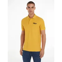 Tommy Hilfiger Poloshirt »HILFIGER CHAINSTITCH REG POLO«, gelb