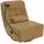 Mendler Relaxsessel HWC-P92 Chenille 82 x 96 x 0 cm Gelb mit Liegeposition