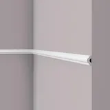 NMC Wand- und Friesleiste NMC WL7 Weiß 2 St. 200 x 1,3 x 2,5 cm