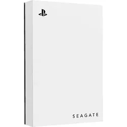 SEAGATE GameDrive for PlayStation Konsolen, 5 TB, Gaming Festplatte HDD, Weiß