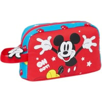 Safta Mickey Mouse Fantasc - Thermo-Frühstückstasche, Thermo-Frühstück, Qualität und maximale Widerstandsfähigkeit, für Mahlzeiten, Erholung, 21,5 x 6,5 x 12 cm, Blau/Rot, blau/rot, Estándar, Casual