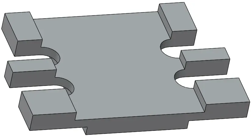 Reich Easydriver Adapter Distanzplatten-Set  (10 mm)  zum Höhenausgleich