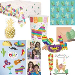 Mexikanische Partydeko Partyset Fiesta Mexicana Party Deko MExiko