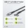 goobay USB-C auf USB-C 1 m Grau/Schwarz