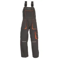 Planam Latzhose oliv/orange