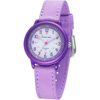 Jacques Farel Solaruhr ORSO 3110, Armbanduhr, Kinderuhr, ideal auch als Geschenk lila