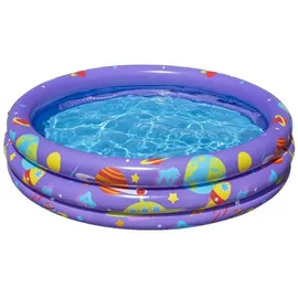 BESTWAY 52466 Bällebad Intergalactic Surprise 102x25 Cm Runder Aufblasbarer Pool - Multicolour - 101L